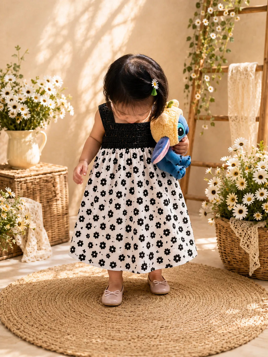 Crochet Dress worn