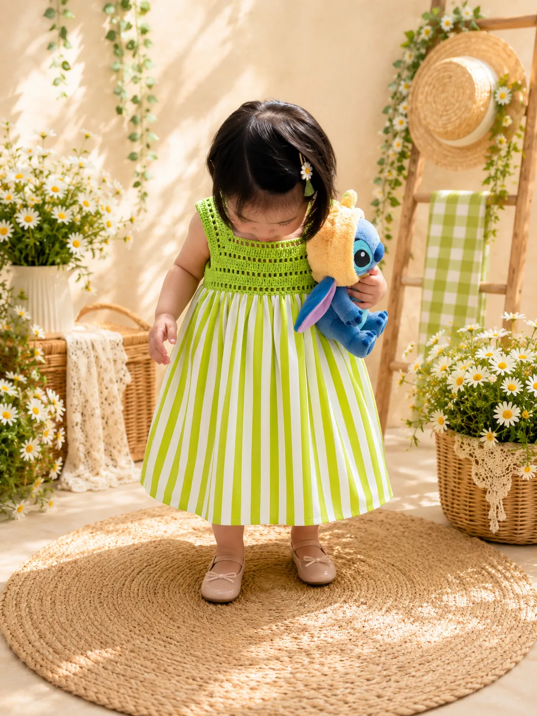 Crochet Dress worn