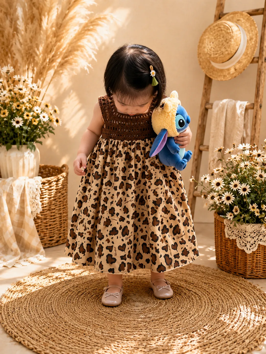 Crochet Dress worn