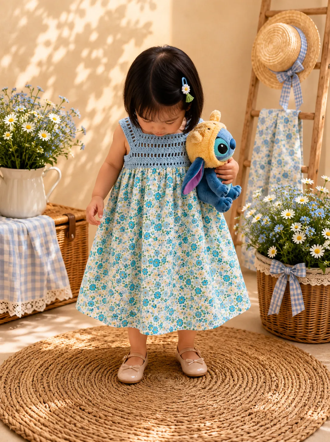 Crochet Dress worn